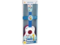 Lean-toys Kitara Ukulele, roza živali