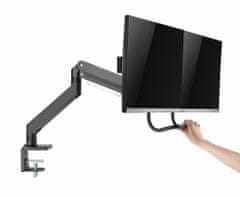 Gembird gembird nastavljiva namizna roka za 2 monitorja 17-32, vesa 100x100mm, do 8 kg