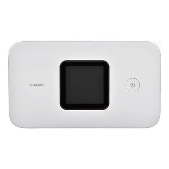 Huawei Prenosni usmerjevalnik Huawei E5785-320a, Beli, z vgrajenim zaslonom, 4G LTE, Dvojni pas (2.4 GHz / 5 GHz), 1500 mAh, kompaktne dimenzije, idealen za mobilno povezljivost.