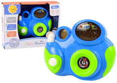 Lean-toys Otroški fotoaparat, moder