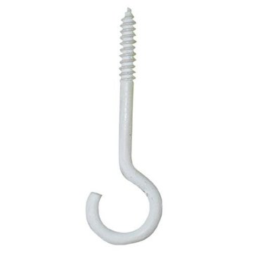 Massag Kljuka za lestenec 60x4,5mm BELA (10 kosov)