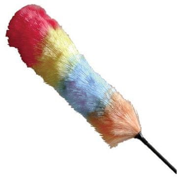 STREFA Antistatična štiribarvna krtača za prah, 65 cm