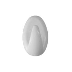 STREFA Rjav plastični kavelj QUICK FIX samolepilni ovalni tip 1,2,3 (100 kosov) 1088