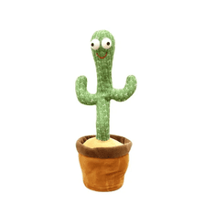 Sweetbuy Čarobni interaktiven kaktus z LED-ligh osvetlitvijo〡DANCING CACTUS