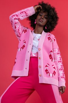 Fobya Ženska jopica Chedron svetlo roza