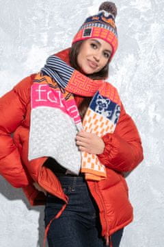 Fobya Ženski komplet kapa in šal Analat večbarvna