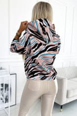 Numoco Ženska majica s kapuco Adente večbarvna XXL