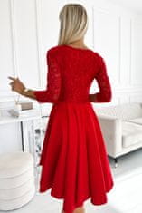 Numoco Ženska večerna obleka Nicolle rdeča XXL