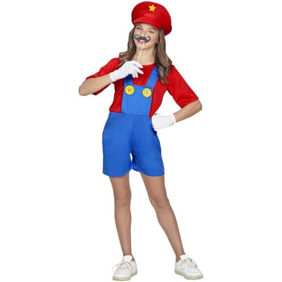 Widmann Dekliški Kostum Super Mario