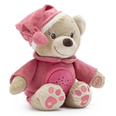 Baby Mix Medvedek s projektorjem roza
