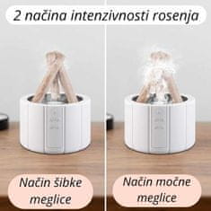 Luniks Vlažilnik zraka s plamenom tabornega ognja