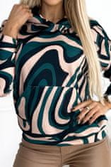 Numoco Ženska bluza 390-5, večbarvna, XL