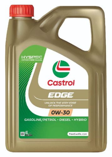 Castrol Edge FST Titanium 0W-30 motorno olje, 4 l