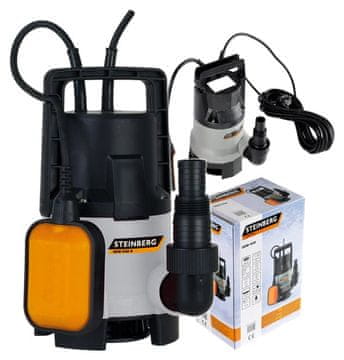 shumee Potopna črpalka za umazano vodo 400 W 7500 l/h