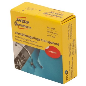 Avery Zweckform Etikete zweckform 3510 prozorna za ojačitev lukenj 1/500