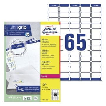 Avery Zweckform Etikete zweckform l7651 38,1x21,2mm 1/100