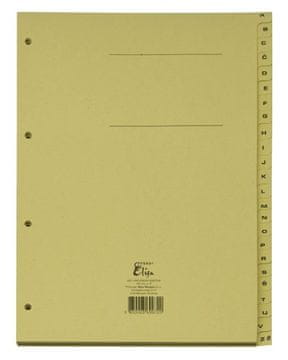 Elisa Pregradni karton a-ž a4 elisa