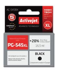 Effiki activejet ac-545rx črnilo (nadomestilo za canon pg-545xl; premium; 16,5 ml; 400 strani, črno)