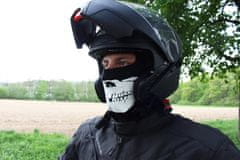 Cappa Racing Moto kapuca Skull črno/bela