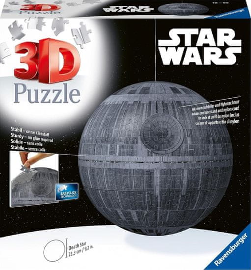 Ravensburger Puzzle-Ball Star Wars: Death Star 543 kosov