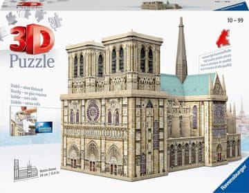Ravensburger 3D puzzle Katedrala Notre-Dame, Pariz 324 kosov