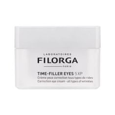 Filorga Time-Filler Eyes 5XP Correction Eye Cream krema proti gubam in temnim kolobarjem okoli oči 15 ml za ženske