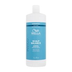 Wella Professional Invigo Scalp Balance Oily Scalp Shampoo 1000 ml šampon za globinsko čiščenje mastnih las za ženske