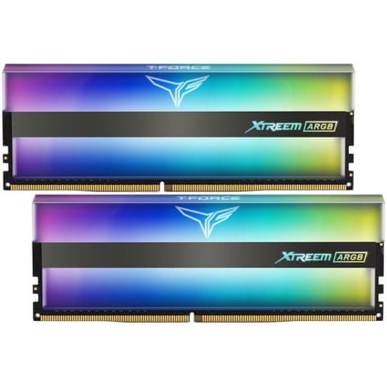 TeamGroup XTREEM ARGB 64GB Kit (2x32GB) DDR4-3600 DIMM PC4-28800 CL18, 1.35V