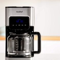 VonShef 1.5L filter aparat za kavo nerjaveče jeklo