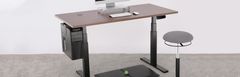 IcyBox Ergonomska Sit&Stand električna dvižna miza - okvir