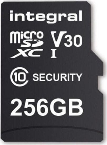 Integral 256GB MICRO SD KARTICA ZA VARNOSTNE KAMERE