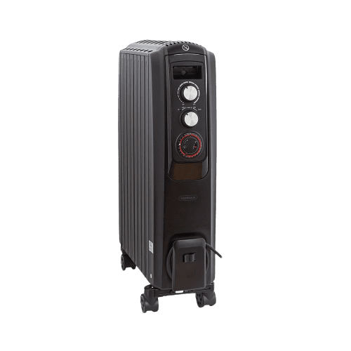 VonHaus Oljni radiator zaprt 2000W črn 2500463