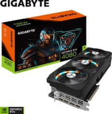 Gigabyte Grafična kartica GeForce RTX 4080 GAMING OC, 16GB GDDR6X, PCI-E 4.0