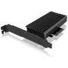 IB-PCI214M2-HSL ohišje/adapter za M.2 NVMe SSDje na PCIe x4 kartico s hladilnikom