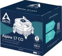 Arctic Alpine 17 CO, hladilnik za desktop procesorje INTEL