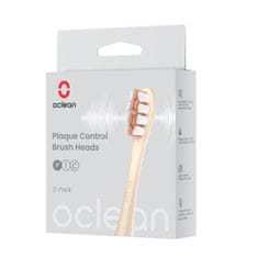 Oclean P1C8 Plaque Control dva nastavka za električno zobno ščetko X PRO digital, cream