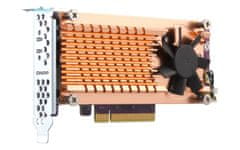 Qnap QM2-2P-384A PCIe razširitvena kartica za M.2 SSD