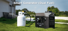 EcoFlow Dual Smart Generator električni bencinski inverterski agregat (bencin in LPG plin)