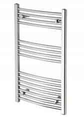shumee Kronos kopalniški radiator z držalom za brisače 50x90 cm, kromiran