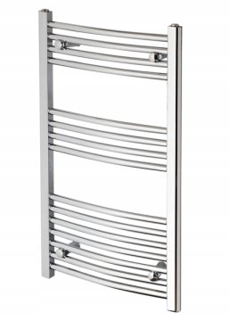 shumee Kronos kopalniški radiator z držalom za brisače 50x90 cm, kromiran
