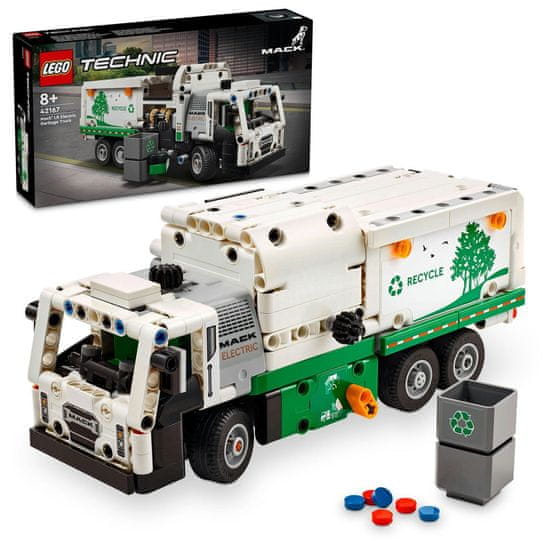 LEGO Električni smetarski tovornjak Technic 42167 Mack LR