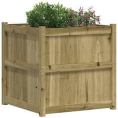 Vidaxl Vrtno korito 70x70x70 cm impregnirana borovina