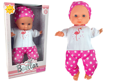 Lean-toys Mehak dojenček v pižami, punčka
