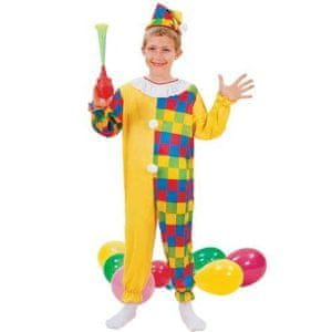 TomatShop Otroški kostum Klovn Pisani