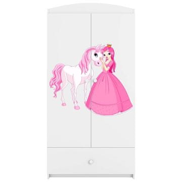 Furnitura GARDEROBNA OMARA DREAMY PRINCESKA (VEČ BARV)