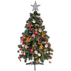Aga Božično drevo Jelka s storži 220 cm