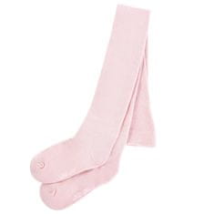 Greatstore Otroške hlačne nogavice nežno roza 116