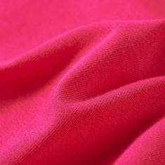 Vidaxl Otroška majica z dolgimi rokavi motiv sove živo roza 92