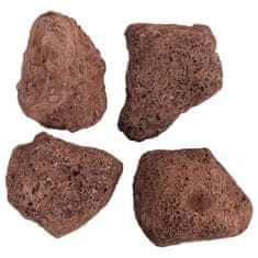 Greatstore Vulkanski kamen 25 kg rdeč 10-30 mm