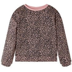 Greatstore Otroški pulover srednje roza 140